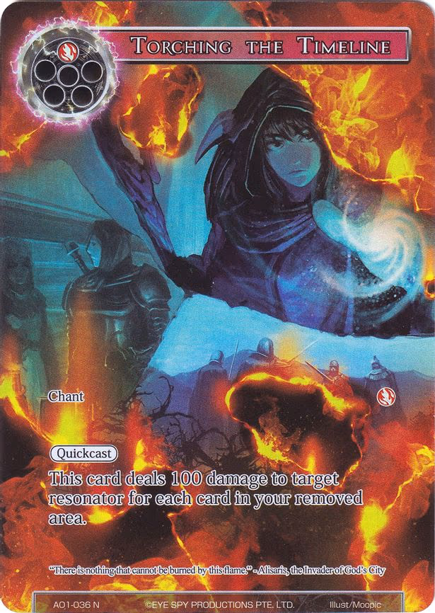 Torching the Timeline - Normal (AO1-036)