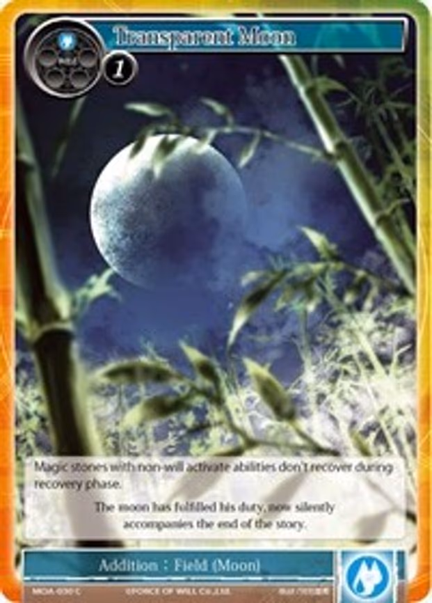 Transparent Moon - Common (MOA-030)