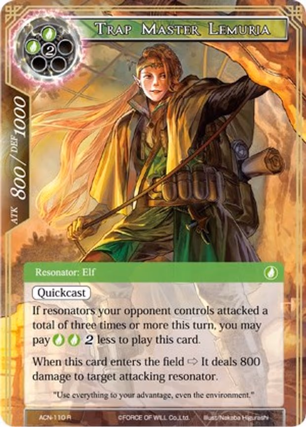 Trap Master Lemuria - Rare (ACN-110)