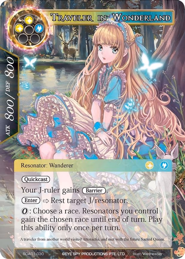 Traveler in Wonderland