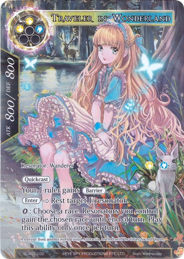 Traveler in Wonderland