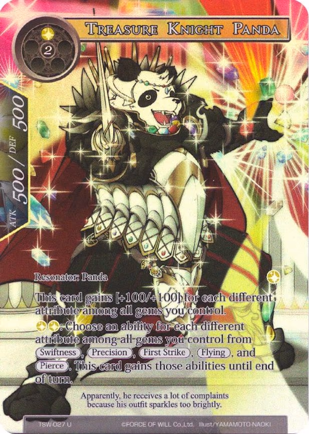 Treasure Knight Panda - Uncommon (TSW-027)
