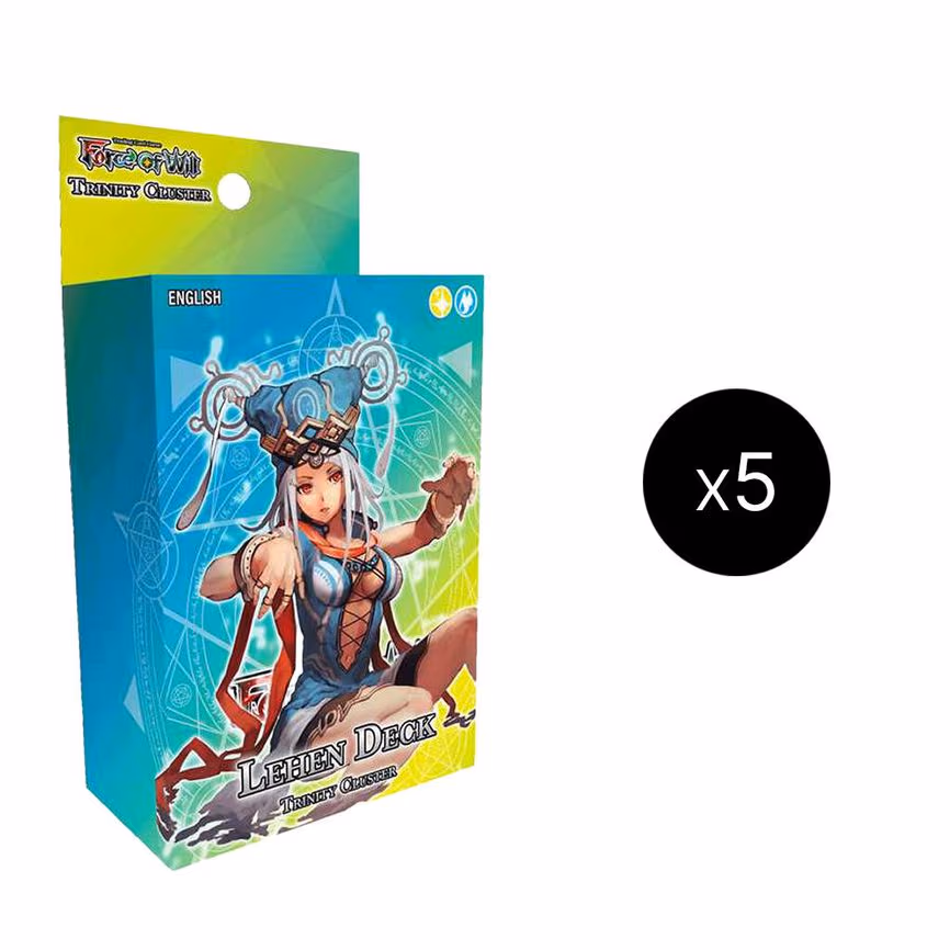 Trinity Cluster Starter Deck: Lehen Deck Display