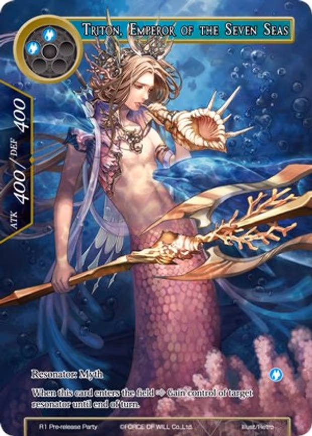 Triton, Emperor of the Seven Seas - Promo (R1 Pre-release Party)