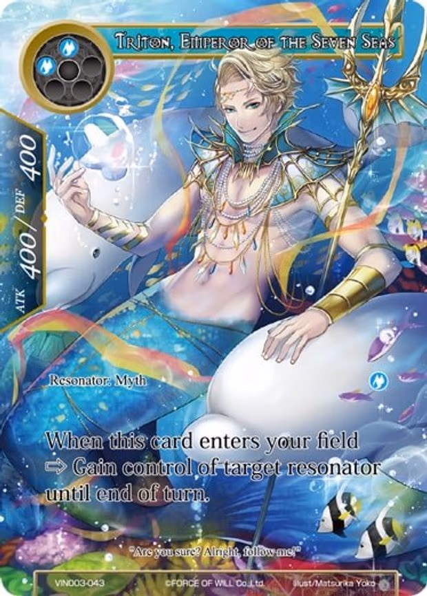 Triton, Emperor of the Seven Seas - Rare (VIN003-043)