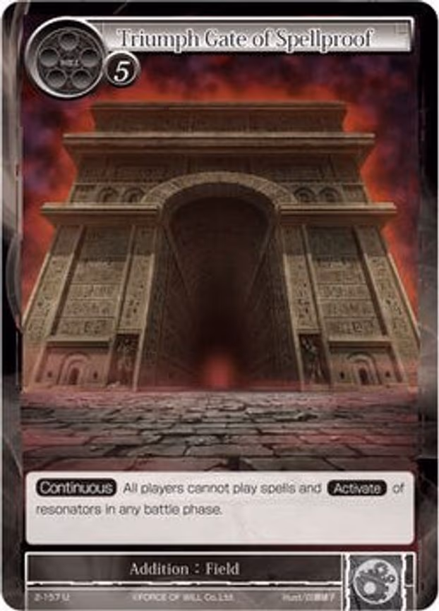 Triumph Gate of Spellproof - Uncommon (2-157)