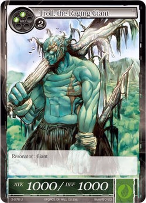 Troll, the Raging Giant - Uncommon (3-076)