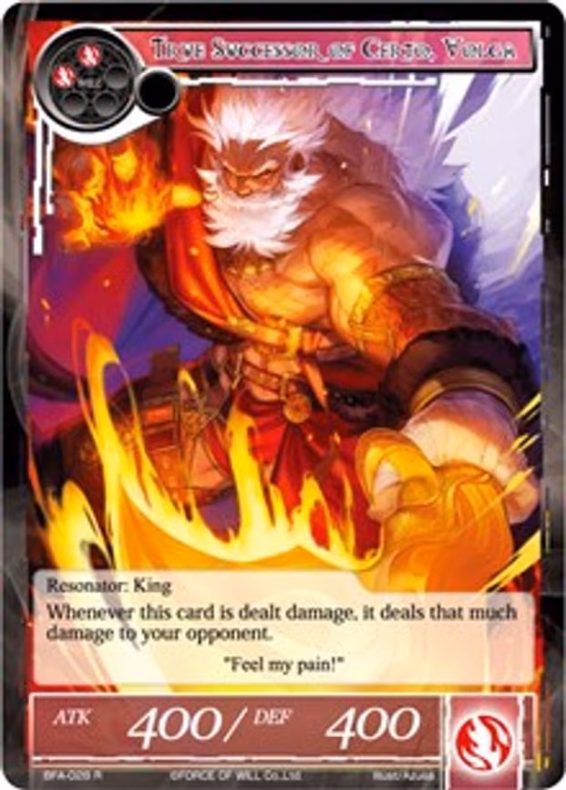 True Successor of Certo, Volga - Rare (BFA-028)
