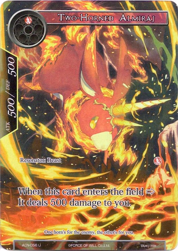 Two-Horned Almiraj - Uncommon (ACN-056)