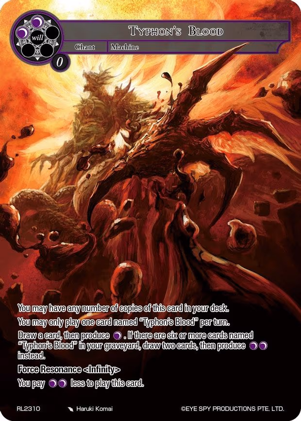 Typhon's Blood - Promo (RL2310)