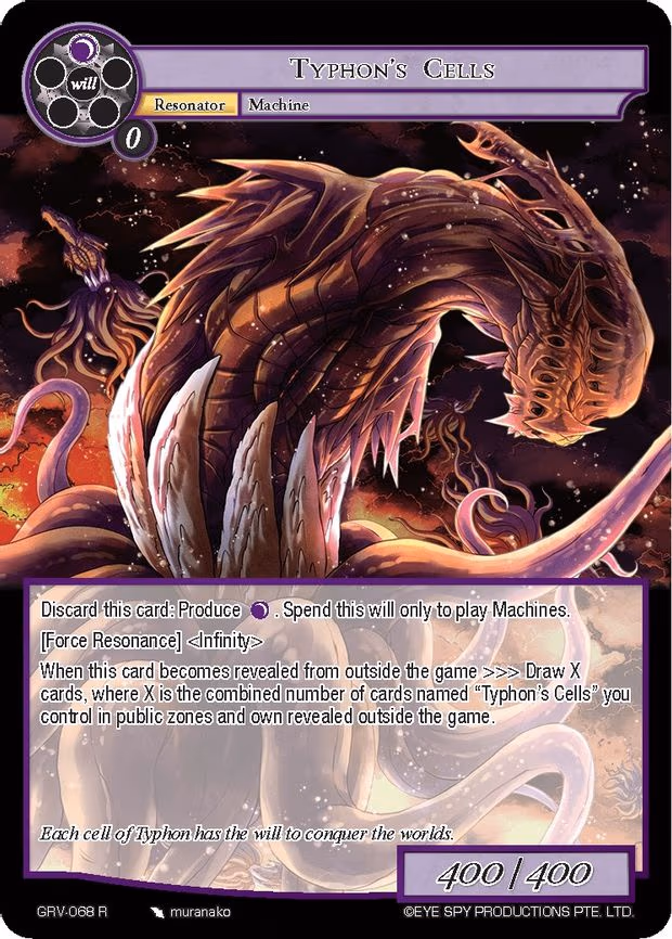 Typhon's Cells - Rare (GRV-068)