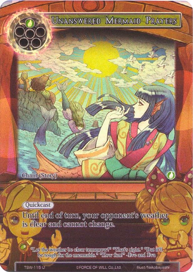 Unanswered Mermaid Prayers - Uncommon (TSW-115)
