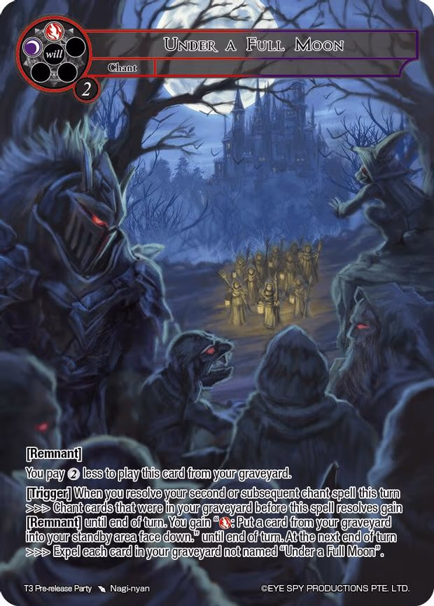 Under a Full Moon - Promo (T3 Pre-release Party)