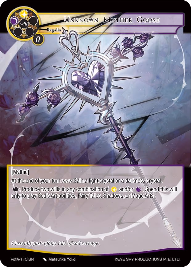 Unknown Mother Goose - Super Rare (PofA-115)