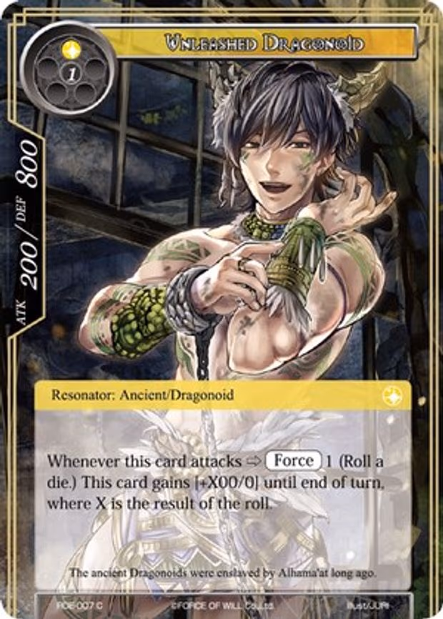Unleashed Dragonoid - Common (RDE-007)