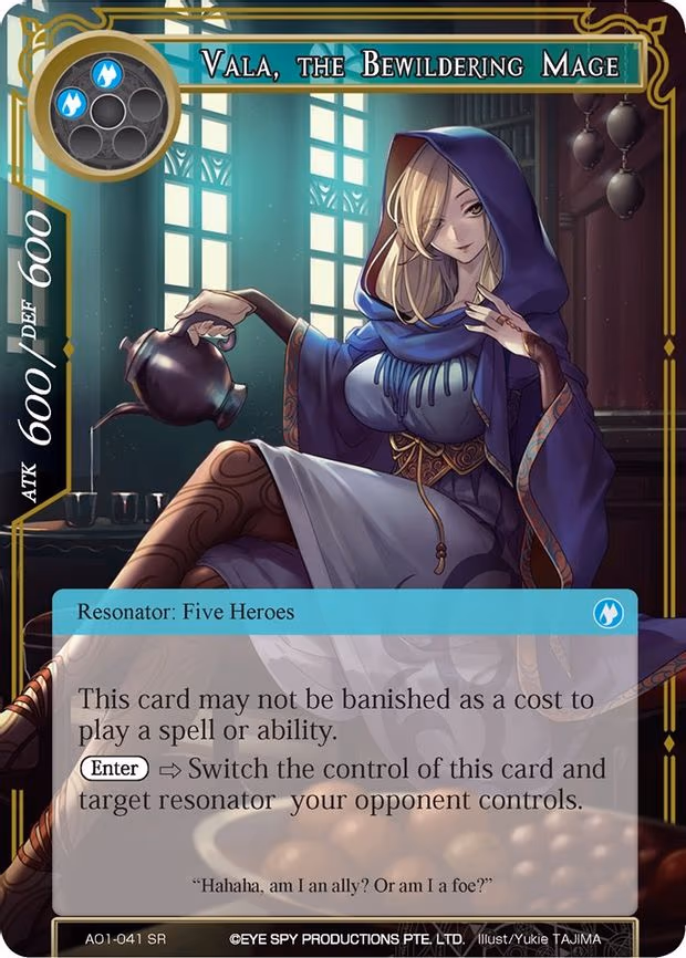 Vala, the Bewildering Mage - Super Rare (AO1-041)