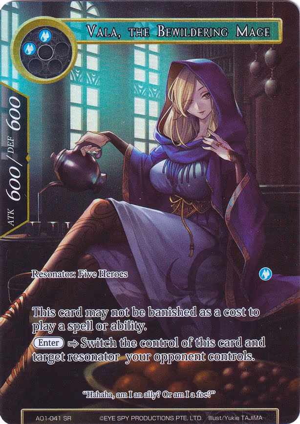 Vala, the Bewildering Mage - Super Rare (AO1-041)