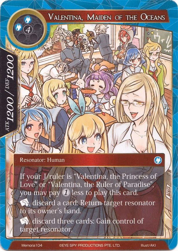 Valentina, Maiden of the Oceans - Memoria (Memoria104)