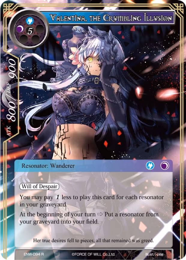 Valentina, The Crumbling Illusion - Rare (ENW-094)