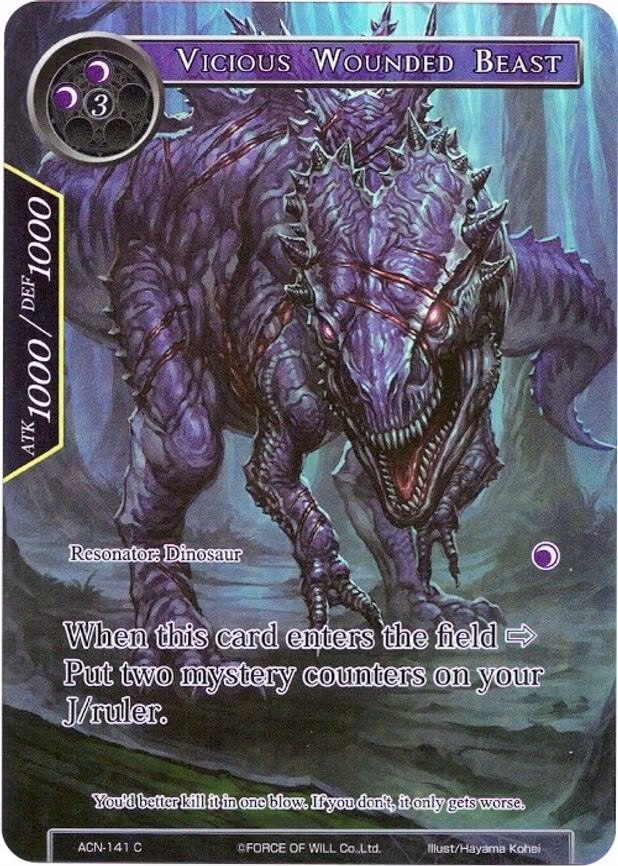 Vicious Wounded Beast - Common (ACN-141)