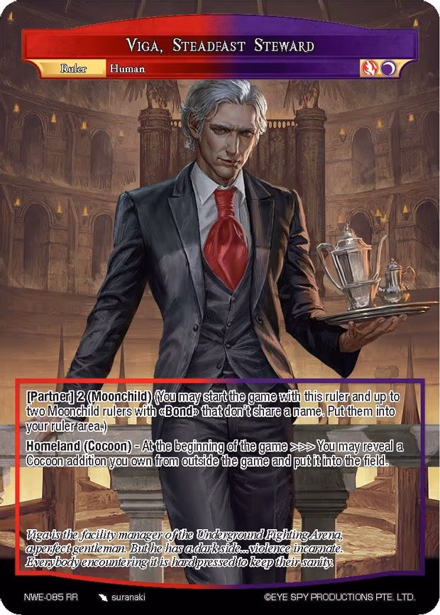 Viga, Steadfast Steward - Ruler Rare (NWE-085 RR)