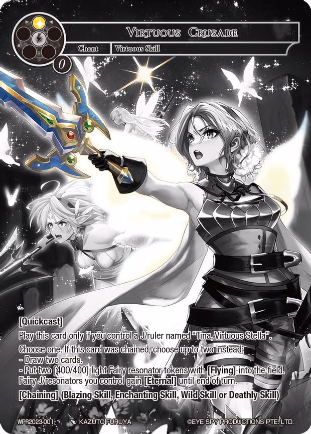 Virtuous Crusade - Promo (WPR2023-001)