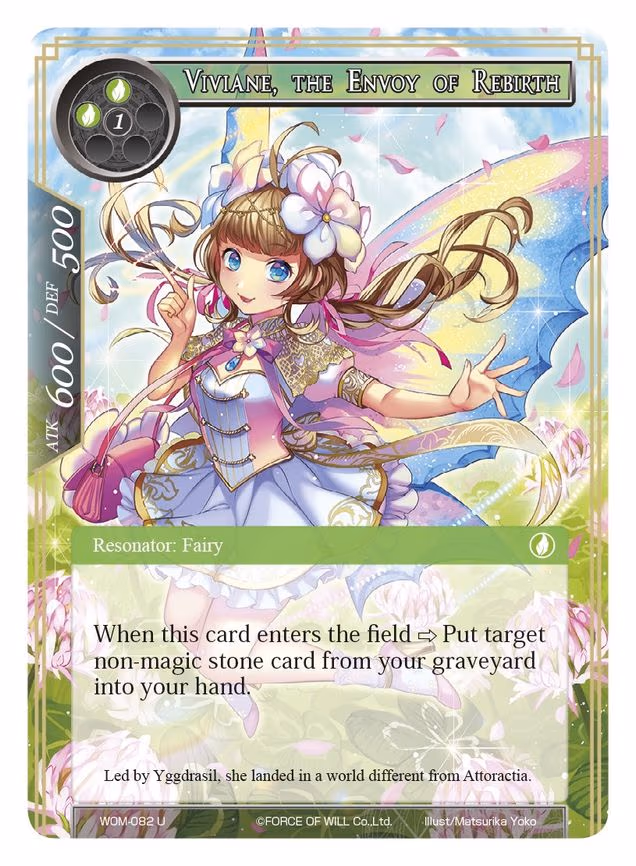 Viviane, the Envoy of Rebirth - Uncommon (WOM-082)