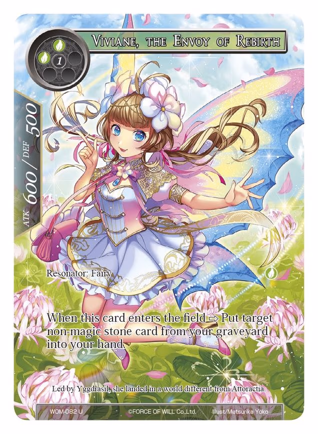 Viviane, the Envoy of Rebirth - Uncommon (WOM-082)