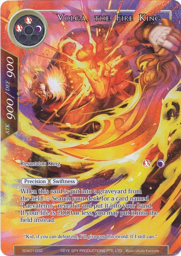 Volga, the Fire King - Starter Exclusive (SDAO1-032)