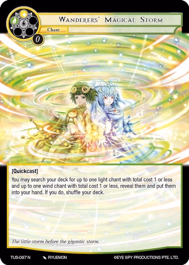 Wanderers' Magical Storm - Normal (TUS-087 N)
