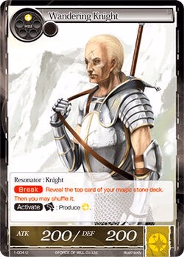 Wandering Knight - Uncommon (1-004)