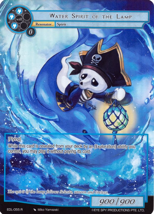 Water Spirit of the Lamp