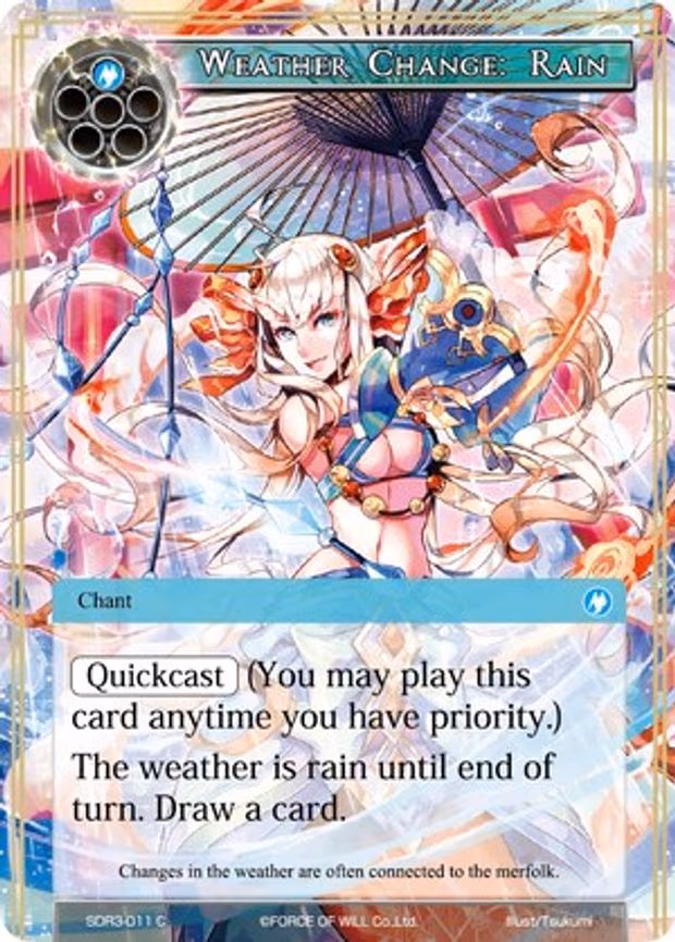 Weather Change: Rain - Common (SDR3-011)