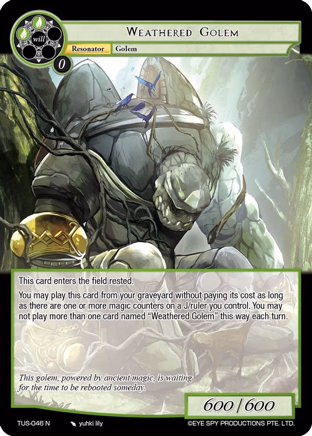 Weathered Golem - Normal (TUS-046 N)