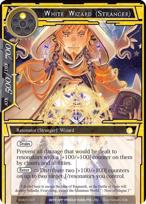 White Wizard (Stranger) - Starter Exclusive (SDAO1-007)