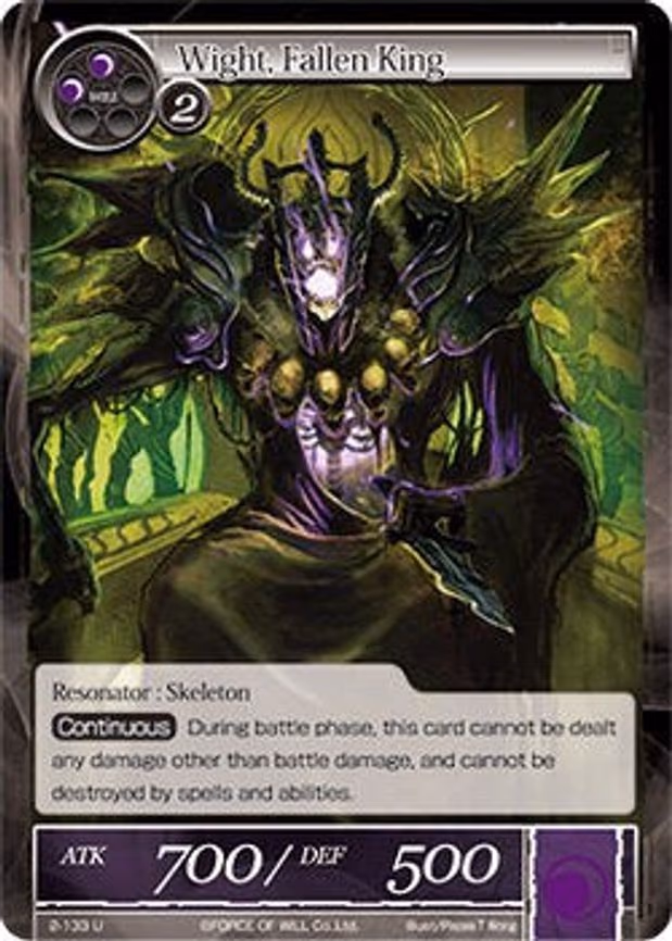 Wight, Fallen King - Uncommon (2-133)