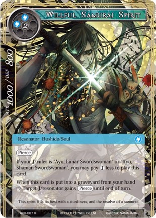 Willful Samurai Spirit
