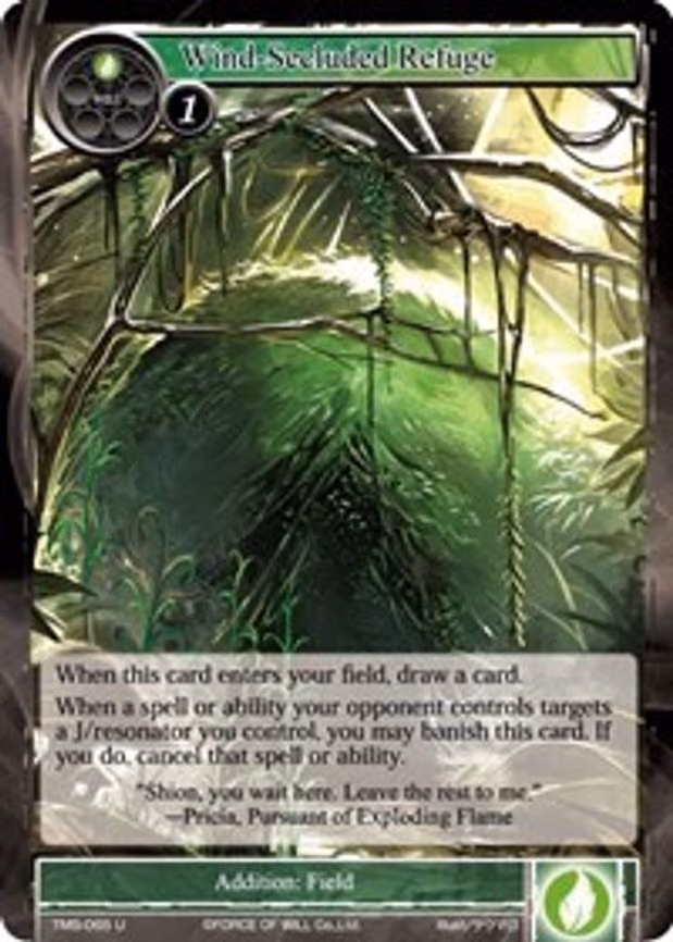 Wind-Secluded Refuge - Uncommon (TMS-065)