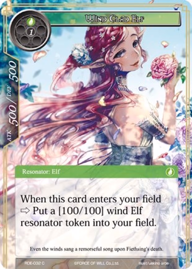 Wind Clad Elf - Common (RDE-032)