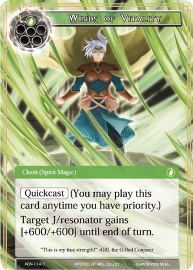 Winds of Vitality - Common (ACN-114)