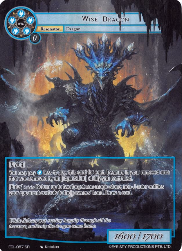 Wise Dragon - Super Rare (EDL-057)
