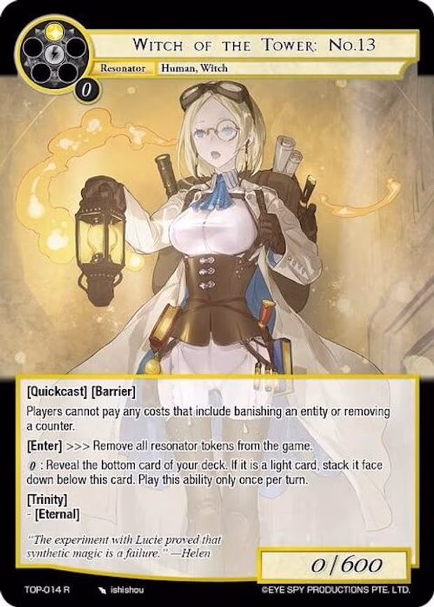 Witch of the Tower: No.13 - Rare (TOP-014 R)