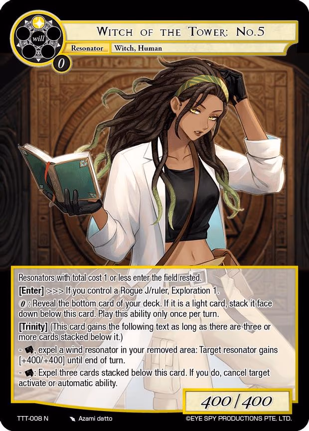 Witch of the Tower: No.5 - Normal (TTT-008 N)