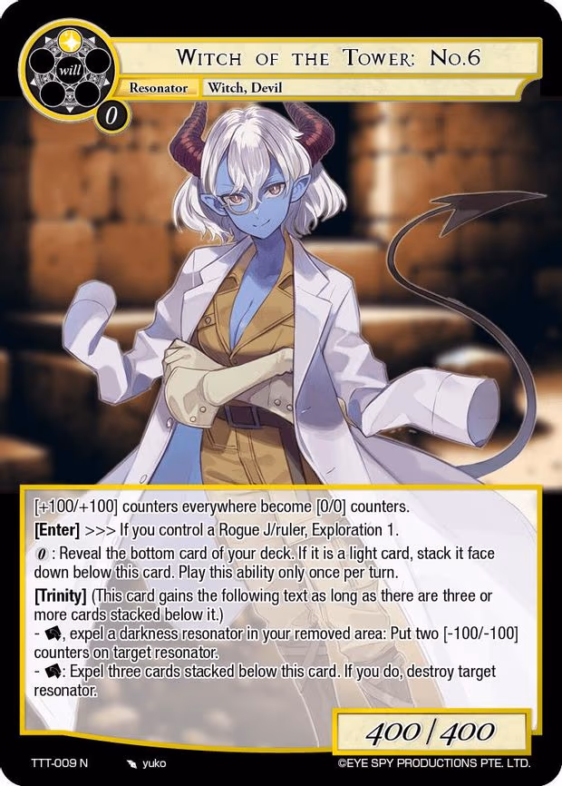 Witch of the Tower: No.6 - Normal (TTT-009 N)