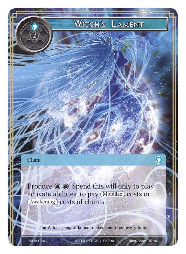 Witch's Lament - Common (WOM-064)