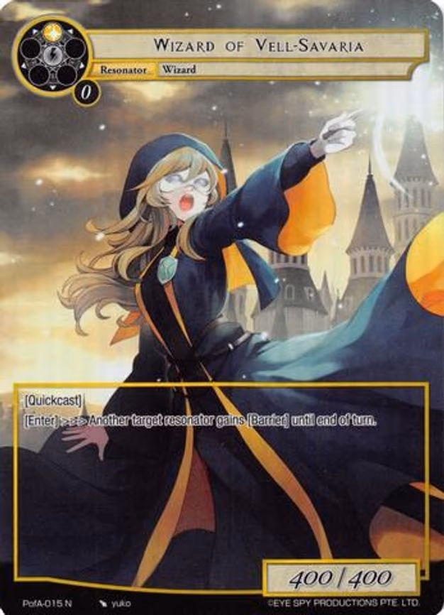 Wizard of Vell-Savaria - Normal (PofA-015)