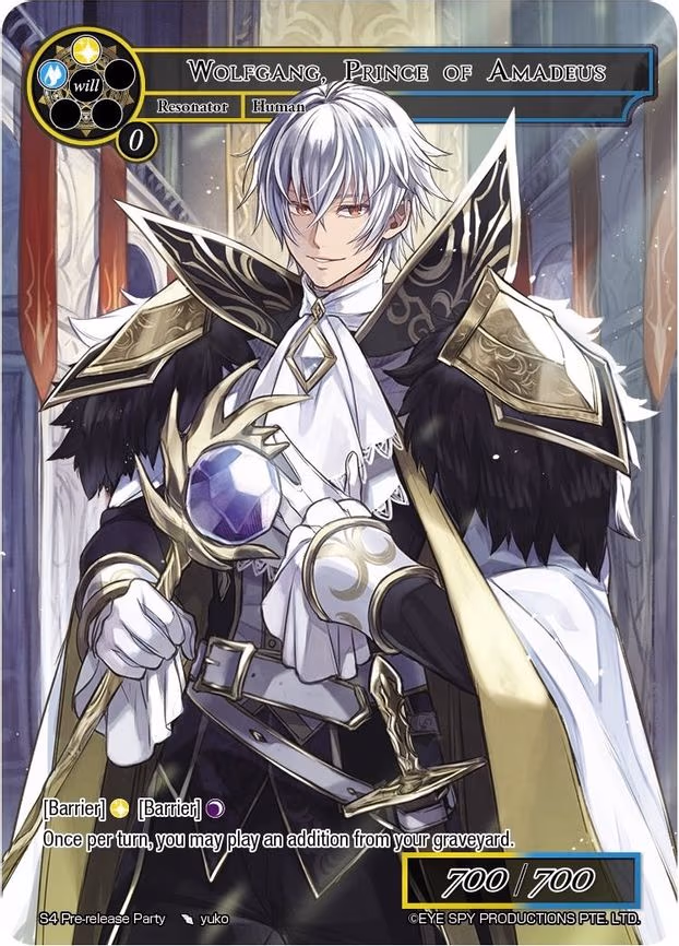 Wolfgang, Prince of Amadeus - Promo (S4 Pre-release Party)