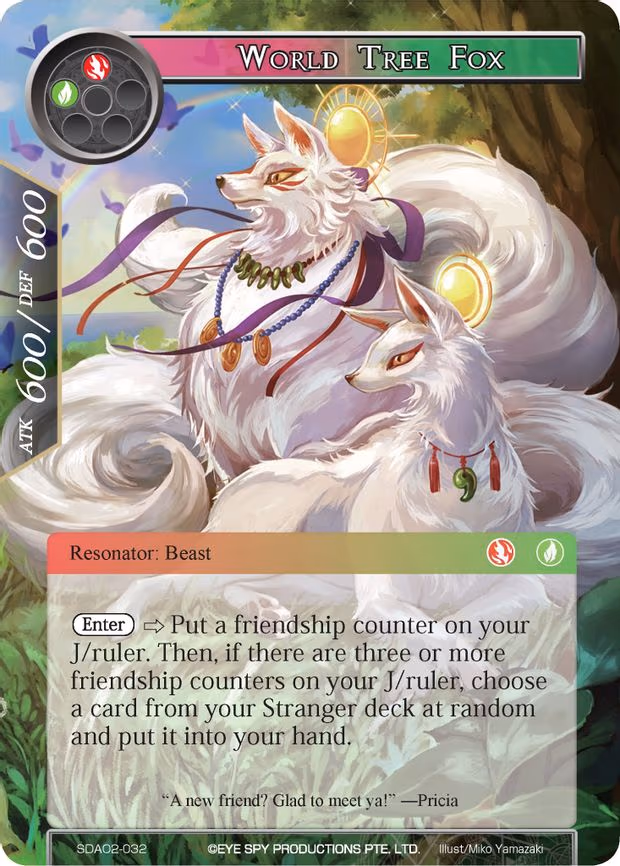 World Tree Fox - Starter Exclusive (SDAO2-032)
