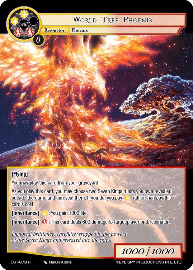 World Tree Phoenix - Rare (CST-079 R)