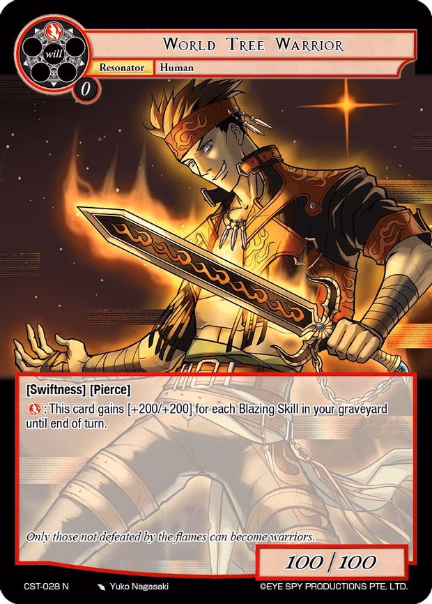 World Tree Warrior - Normal (CST-028 N)